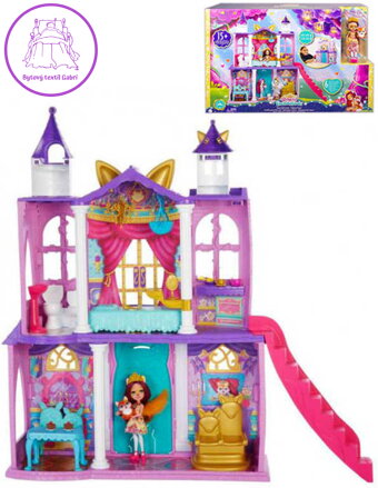 MATTEL Enchantimals královský zámek herní set panenka Felicity s doplňky