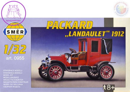 SMĚR Model auto Packard Landaulet  1912  1:32 (stavebnice auta)