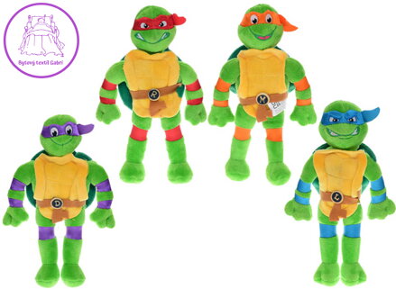 PLYŠ Želvy Ninja 22cm 4 druhy *PLYŠOVÉ HRAČKY*