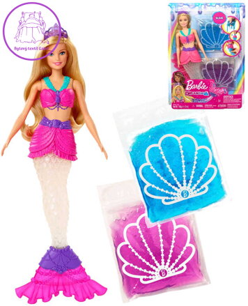 MATTEL BRB Dreamtopia Panenka Barbie víla mořská se slizem
