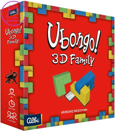 ALBI Hra Ubongo 3D Family druhá edice *SPOLEČENSKÉ HRY*