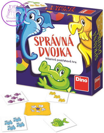 DINO Hra Správná dvojka cestovní *SPOLEČENSKÉ HRY*