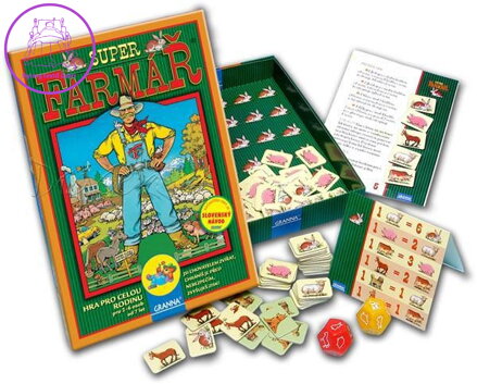 GRANNA Hra Superfarmář *SPOLEČENSKÉ HRY*