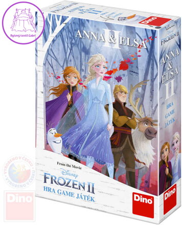 DINO Hra Anna a Elsa Frozen II (Ledové Království) *SPOLEČENSKÉ HRY*