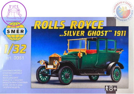 SMĚR Model auto Rolls Royce Silver Ghost 1911 1:32 (stavebnice auta)