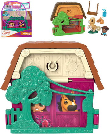 MATTEL SPIRIT Rozkošní poníci a přátelé set koník s figurkou a doplňky 6 druhů