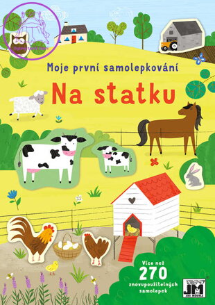 JIRI MODELS Moje první samolepkování 270+ Na statku