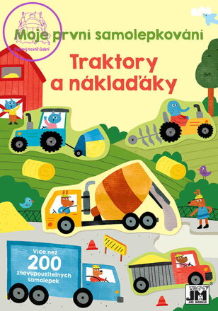 JIRI MODELS Moje první samolepkování 200+ Traktory a náklaďáky