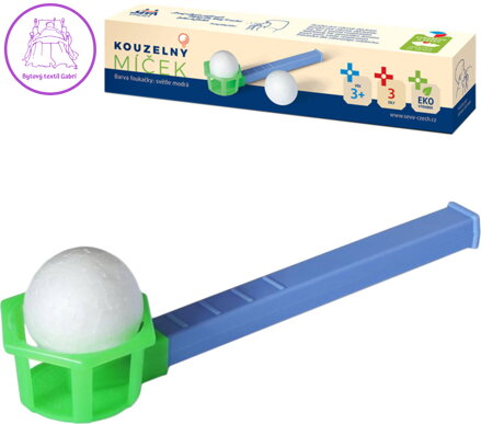 SEVA Hra Kouzelný míček magický Modrý foukačka magic ball 2.0