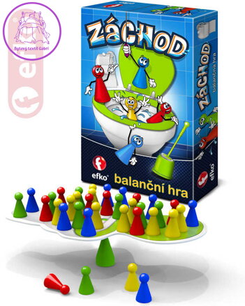 EFKO Hra balanční Záchod *SPOLEČENSKÉ HRY*