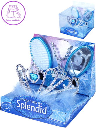 KARNEVAL Malá princezna set korunka s doplňky *KARNEVALOVÝ DOPLNĚK*