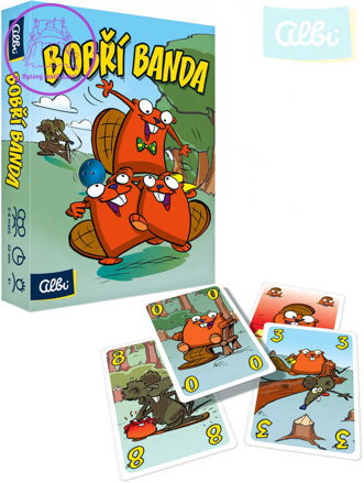 ALBI HRA Bobří banda *SPOLEČENSKÉ HRY*