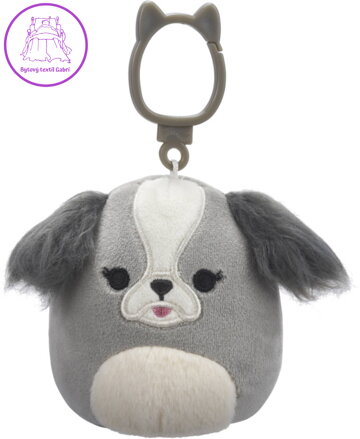 PLYŠ Squishmallows klíčenka Shih-Tzu Malu přívěsek na klíče