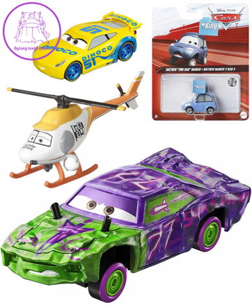 MATTEL Autíčko angličák Disney Pixar Cars 3 (Auta) různé druhy kov