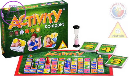 PIATNIK Hra ACTIVITY Kompakt na cesty *SPOLEČENSKÉ HRY*