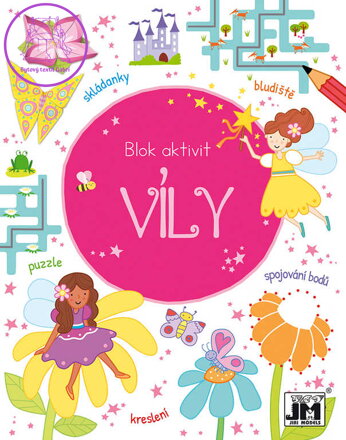 JIRI MODELS Blok aktivit Víly sešit s aktivitami