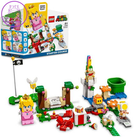 LEGO SUPER MARIO Dobrodružství s Peach startovací set 71403 STAVEBNICE