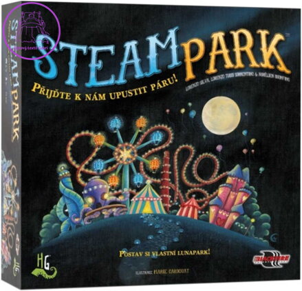 ADC Hra Steam Park Postav si vlastní lunapark! *SPOLEČENSKÉ HRY*
