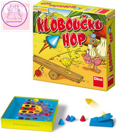 DINO HRA Kloboučku hop *SPOLEČENSKÉ HRY*