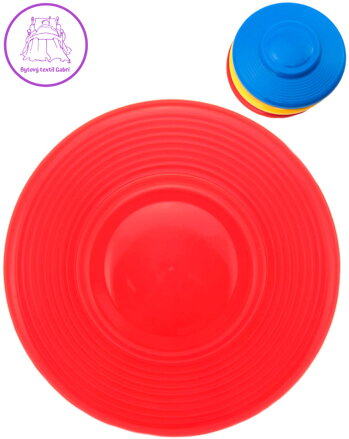 LORI 206 Baby létající talíř 23cm barevný disk UFO 3 barvy