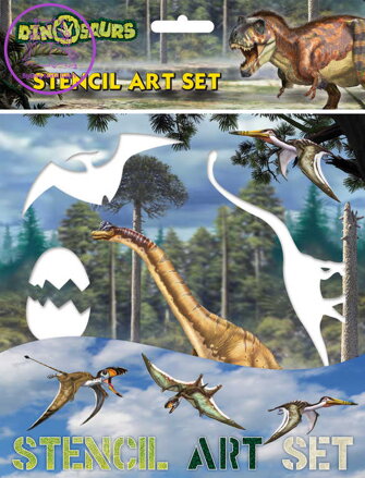 JIRI MODELS Šablony zábavné Dinosauři