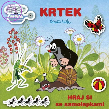 AKIM Hraj si se samolepkami Krtek (Krteček) samolepková knížka