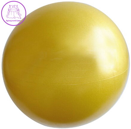 Míč overball 260mm žlutý fitness gymball rehabilitační do 100kg