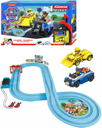 CARRERA First autodráha Tlapková Patrola 2,9m 114x88cm na baterie