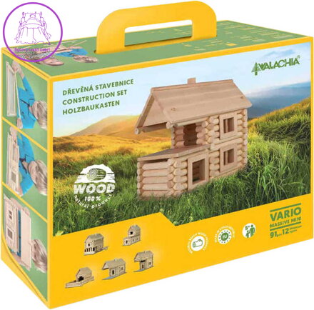WALACHIA Vario Massive mini W31 DŘEVĚNÁ STAVEBNICE