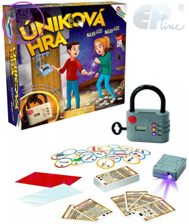 EP Line HRA úniková Otevři zámek na baterie Světlo