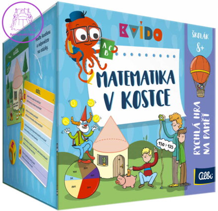 ALBI HRA Kvído - Matematika v kostce *SPOLEČENSKÉ HRY*