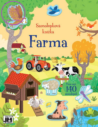JIRI MODELS Samolepková knížka 140+ Farma