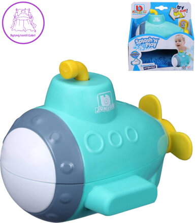 BBURAGO Junior baby ponorka projektor do vody do vany na baterie Světlo