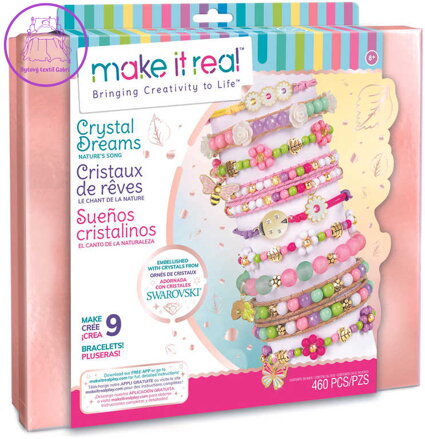 MAKE IT REAL Výroba náramků s přívěsky Swarovski II. kreativní set v krabici