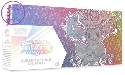 Hra Pokémon TCG: SV8.5 Prismatic Evolutions - Super-Premium Collection
