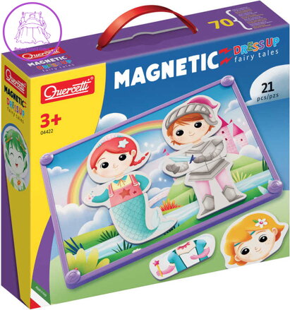 QUERCETTI Magnetic Dress Up Pohádka magnetická skládačka