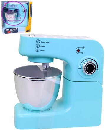 Kuchyňský dětský robot modrý na baterie Světlo Zvuk plast