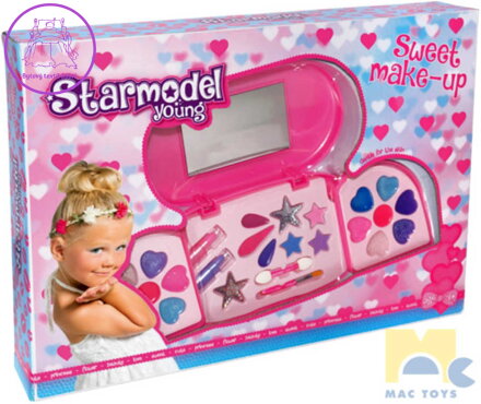 MAC TOYS Starmodel Young velká dětská sada krásy make-up pro děti