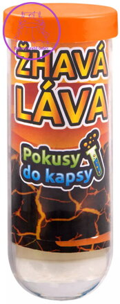 ALBI SCIENCE Pokusy do kapsy Žhavá láva dětský experimentální set