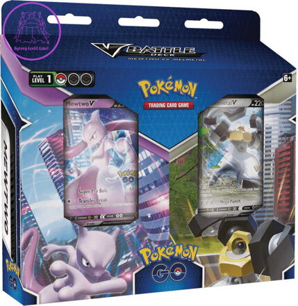 ADC Hra Pokémon TCG: GO V Battle Deck Bundle Mewtwo vs Melmetal