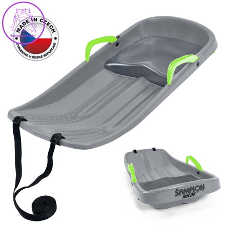 SULOV Extreme Boby dětské Šampion šedé se sedátkem a popruhem