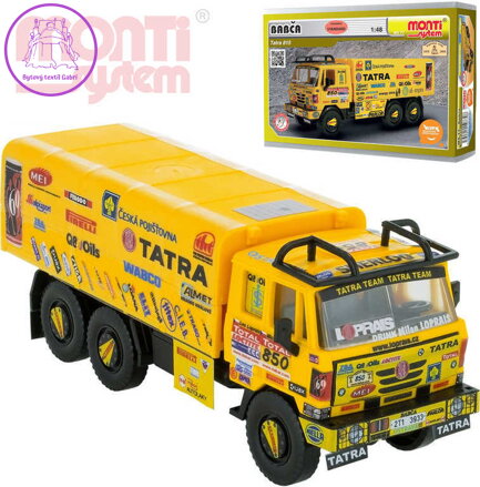 SEVA Monti System 77 Model Babča Tatra 815 1:48 v krabici stavebnice MS77 0107-77