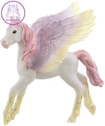 SCHLEICH Koník Bayala Pegas hříbě figurka ručně malovaná