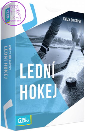 ALBI HRA Kvízy do kapsy karetní Lední hokej