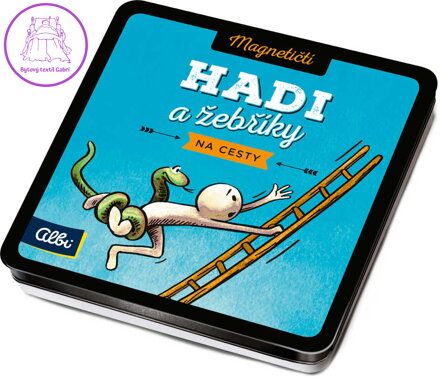 ALBI HRA Hadi a žebříky magnetičtí na cesty *SPOLEČENSKÉ HRY*