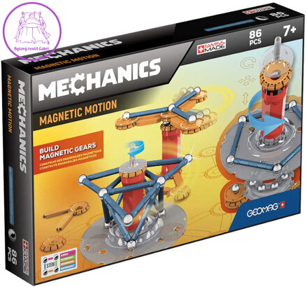 GEOMAG MECHANICS Magnetic Motion 86 dílků magnetická STAVEBNICE