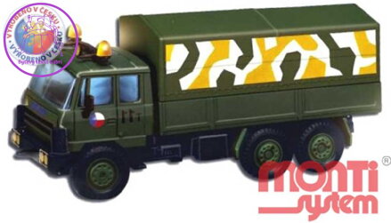 SEVA Monti System 11 Auto Tatra CZECH ARMY stavebnice MS11 0104-11