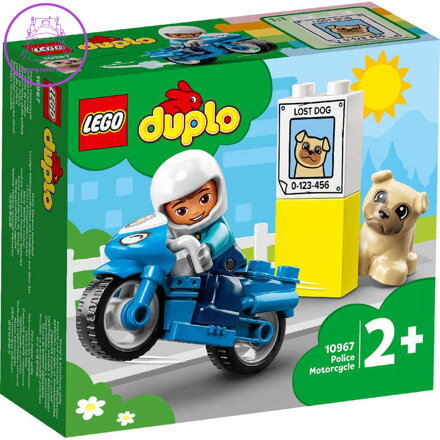 LEGO DUPLO Policejní motorka 10967 STAVEBNICE