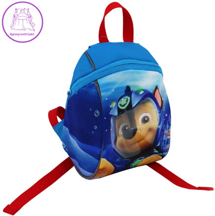 Batoh dětský malý modrý 3l Tlapková Patrola (Paw Patrol) 10,5x21cm