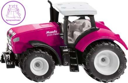 SIKU Traktor Mauly X540 růžový kovový model 1106
